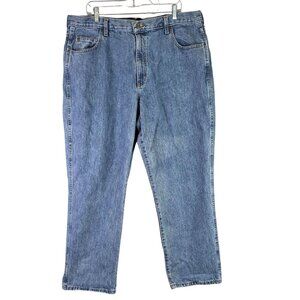 Mens RedHead Relaxed Fit Blue Denim Jeans Medium Wash 100% Cotton Size 40X32